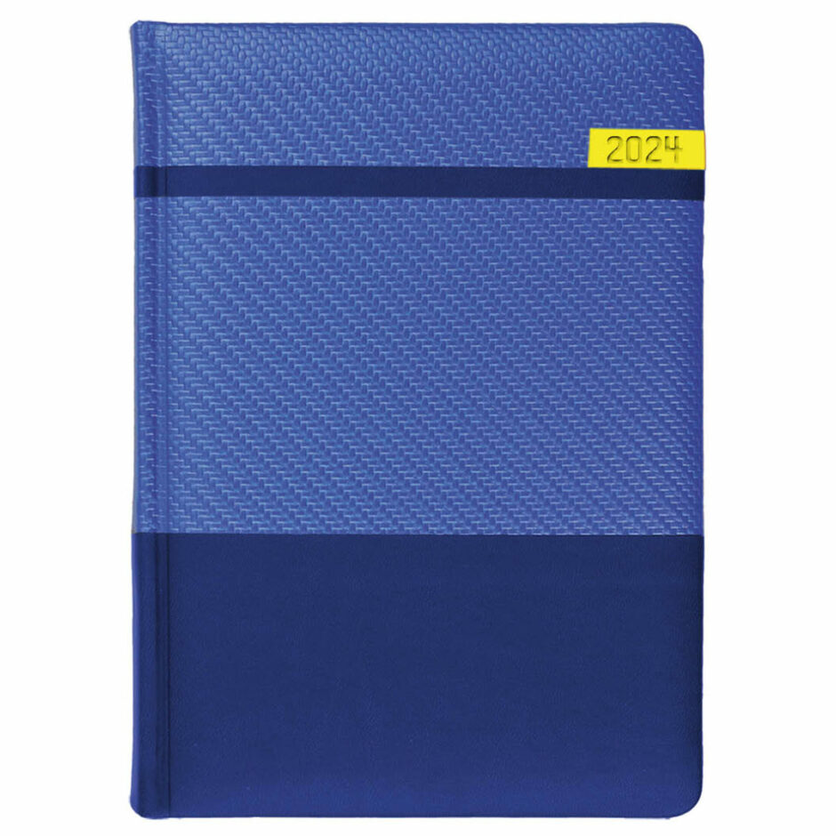 Kalendarz książkowy a5 jeansowy niebieski
