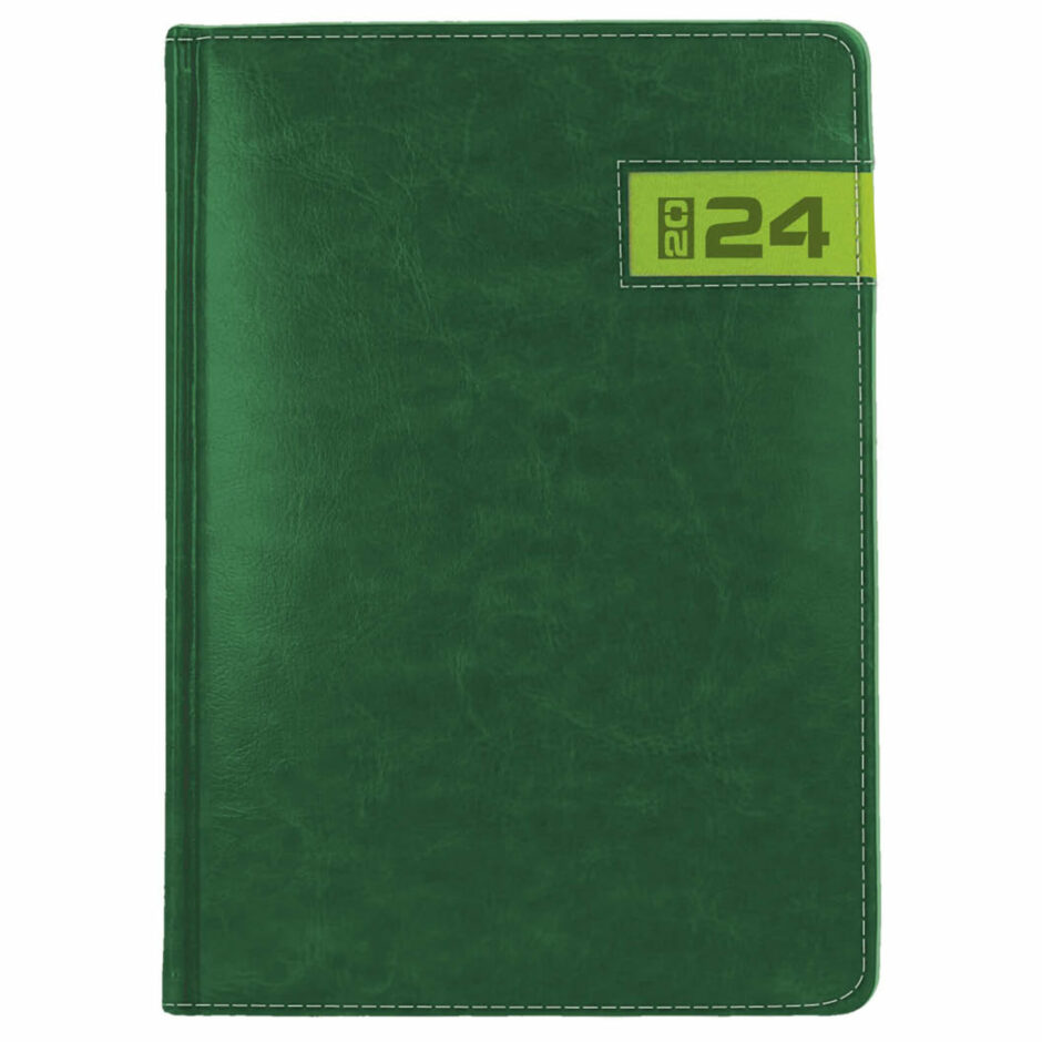 kalendarz dzienny b5 zielony